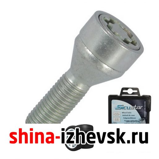 Болт секретный  Farad 12х1,5х28 4+2 17 конус VN128/2 в Ижевске